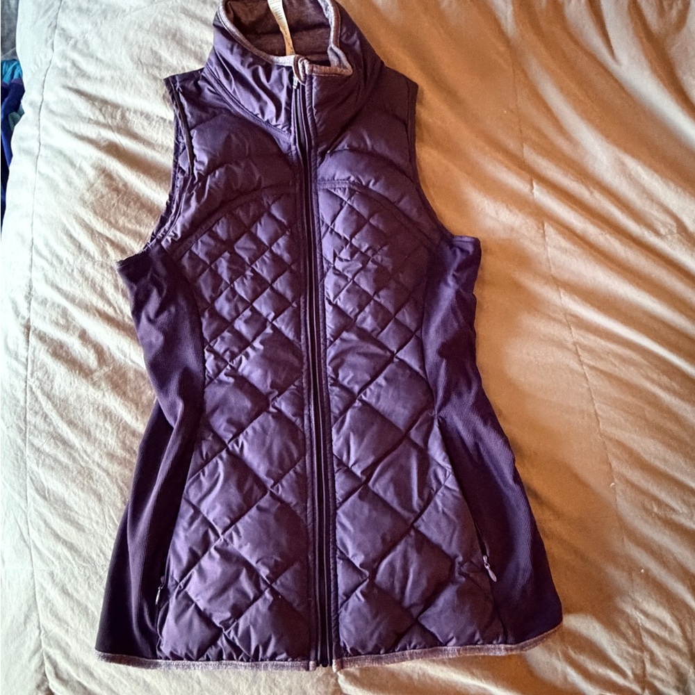 Lululemon Purple Quilted Vest